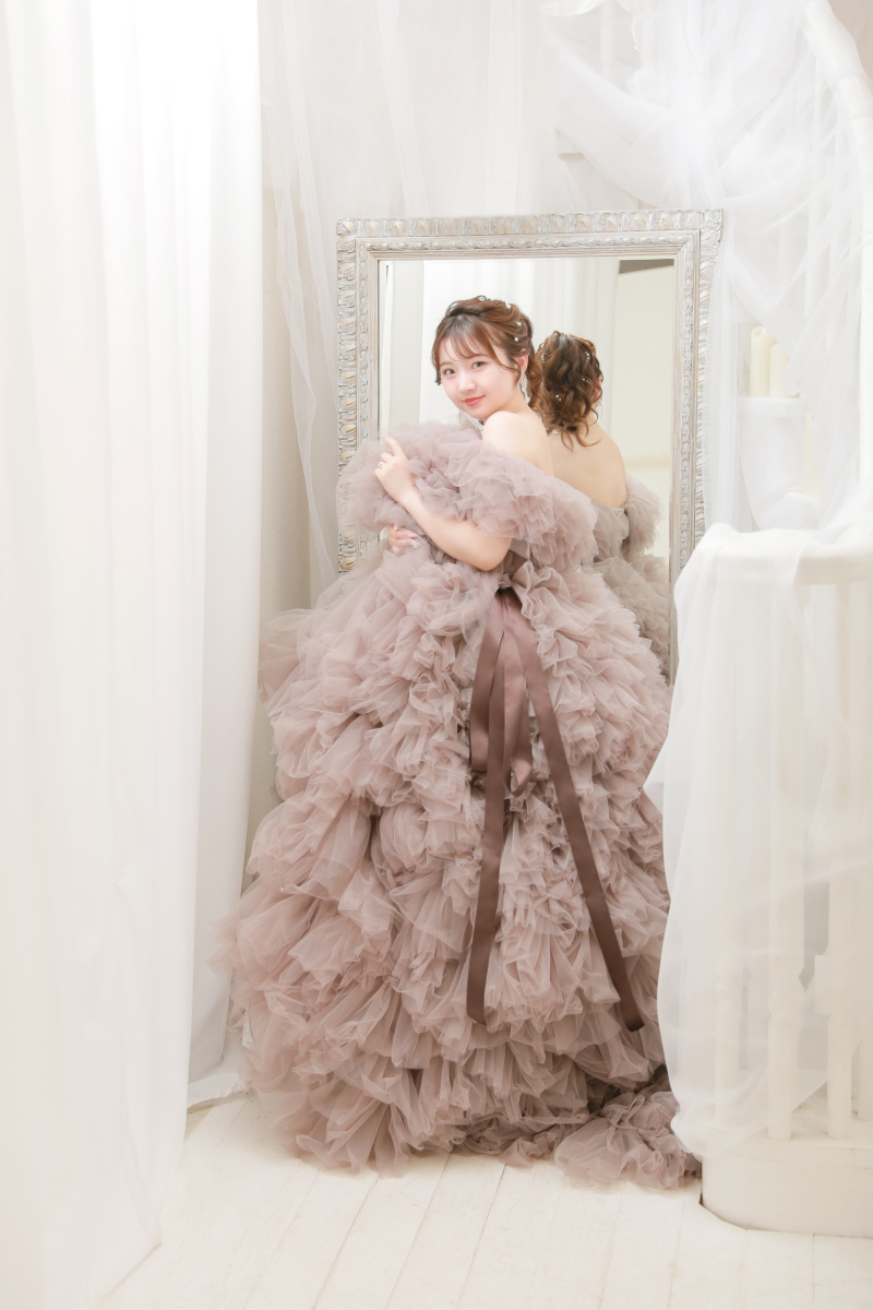 モカチュールドレスで♡