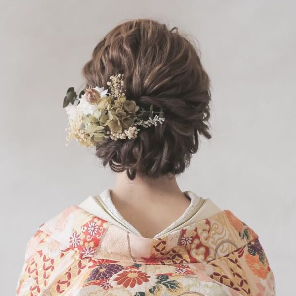 ~和装のヘアセット~