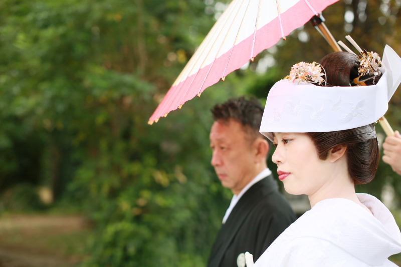 綿帽子・角隠し撮影のご紹介♪