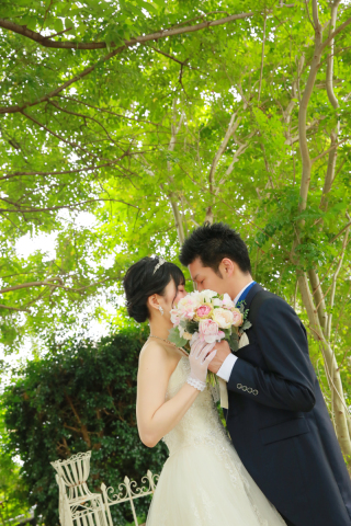 ブーケを使って♡