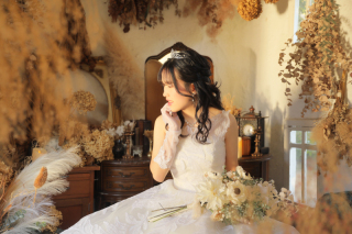 ドライフラワーのお部屋で♪