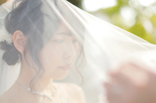 様々なポーズで（ベール）