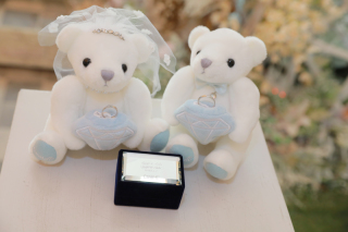 お持込みグッズでフォトウエディング♪