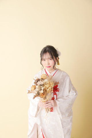 黄色の背景で可愛く♡