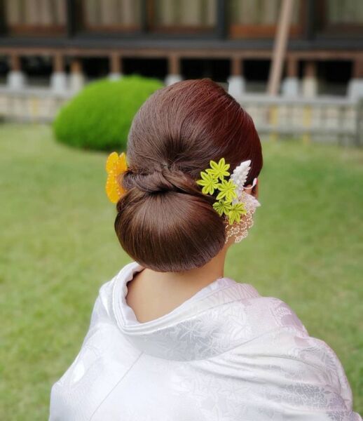 ~和装のヘアセット~