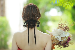 洋装ヘアアレンジ♪