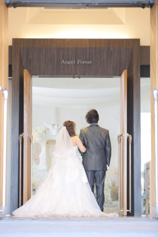 入場シーンの撮影♡