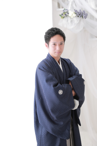 和装お一人ポーズ♪