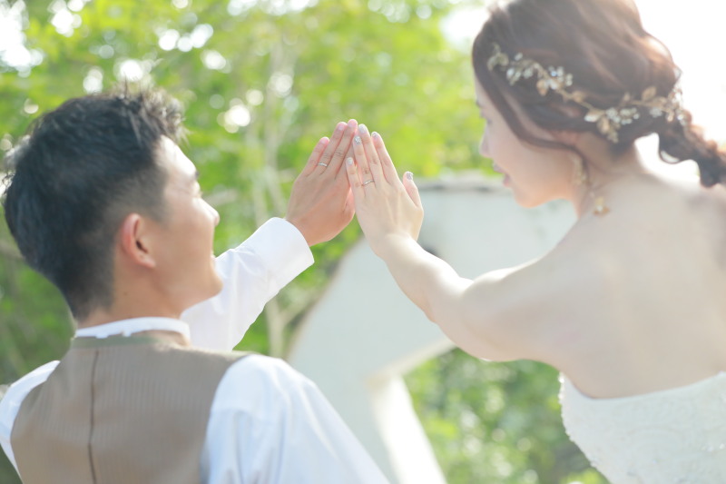 お2人の宝物と一緒に♪