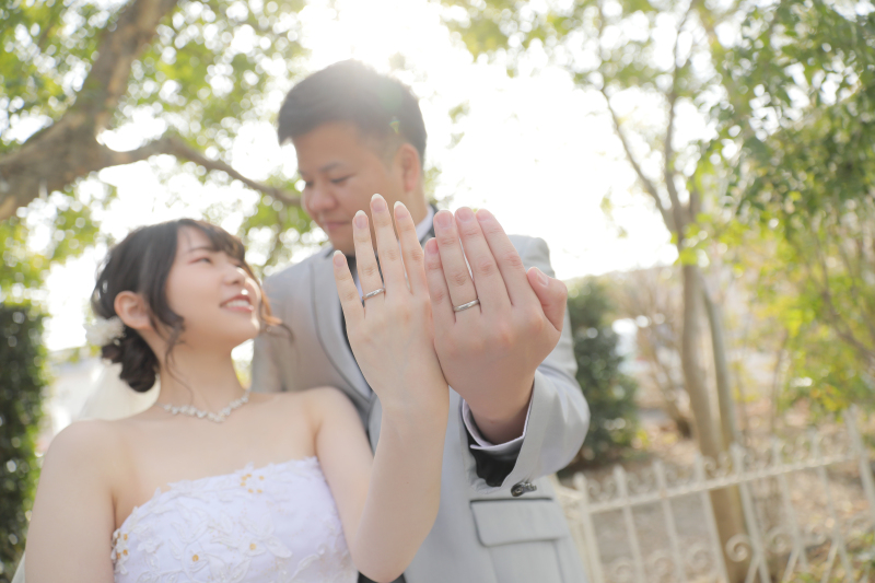 指輪ショット♪