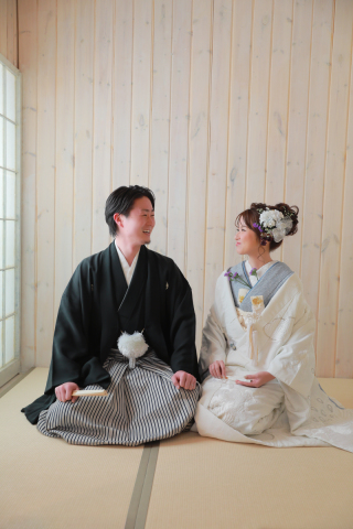 和室での撮影♪
