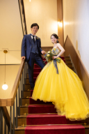 洋装での撮影も！