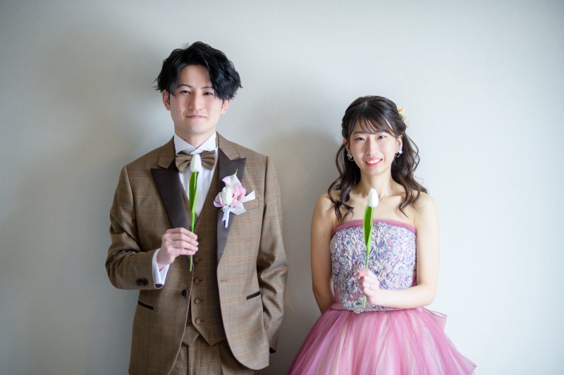 【タキシード】イメージに合わせてコーディネート！