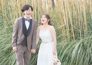 パンパスグラスの丘♪