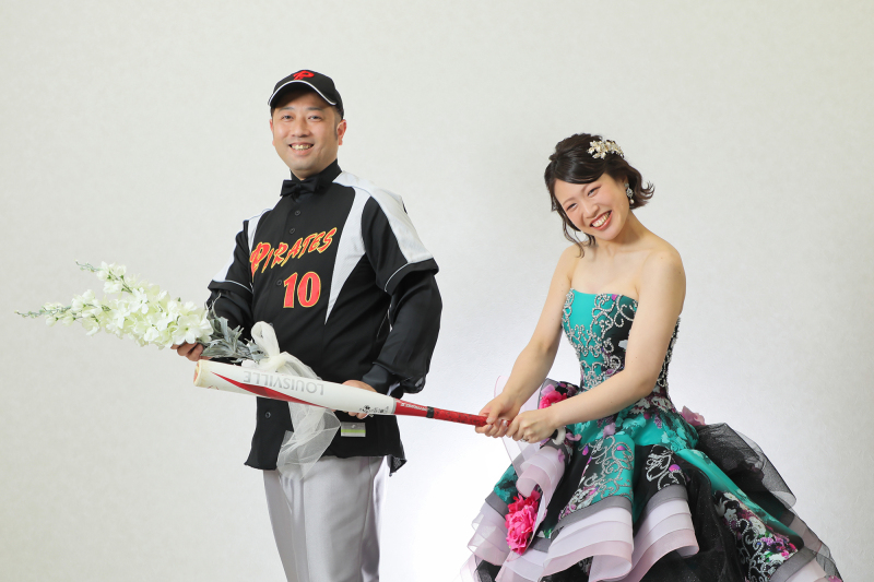 スポーツマンなお二人が素敵♪