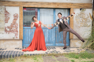 別館にある可愛いお庭でのお撮影♪