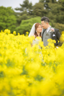 菜の花に包まれちゃいました❁