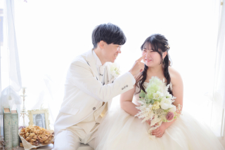 自然光とラブラブ２人♡