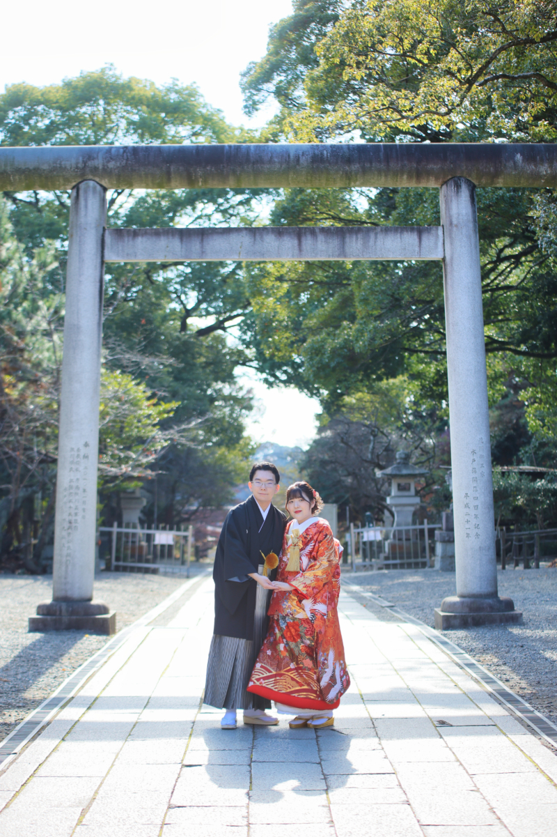 冬の偕楽園も素敵です♪