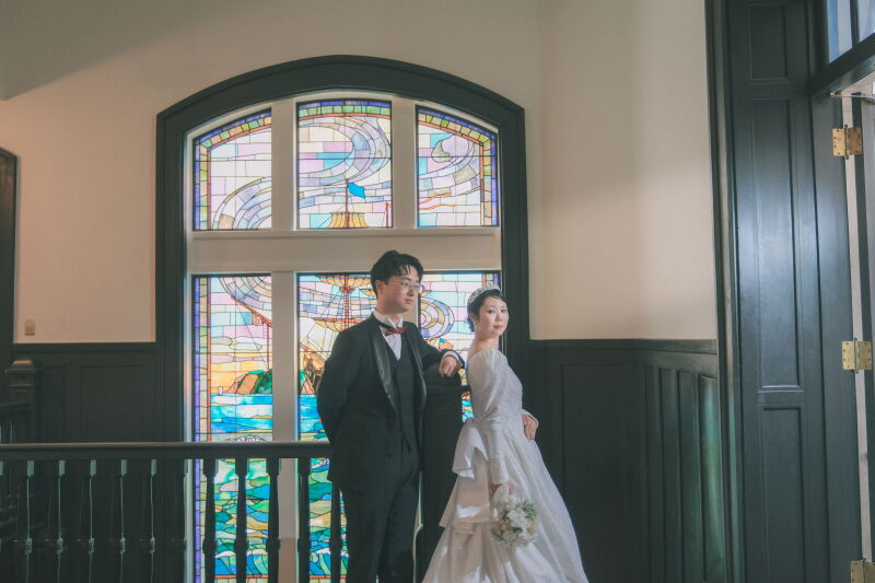 雨でも安心のロケーション撮影～開港記念会館～