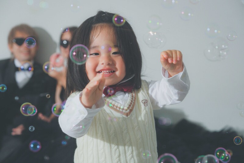 二人から家族へ。お子様と残すウエディングフォト
