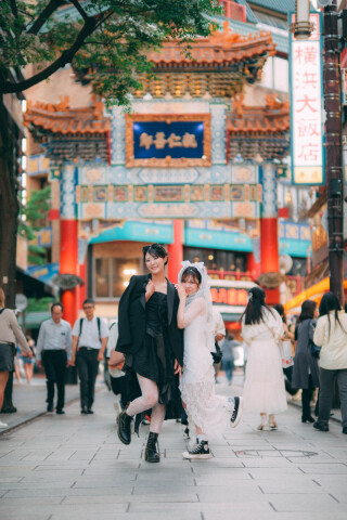 色鮮やかな街並みでロケ撮影～横浜中華街～