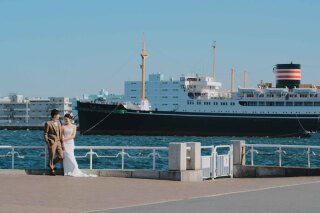 横浜で最もポピュラーなスポットでの撮影～山下公園～