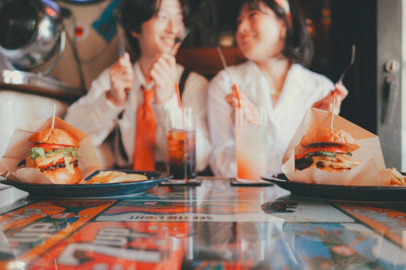 日常が特別になる。～ハンバーガーショップ撮影～