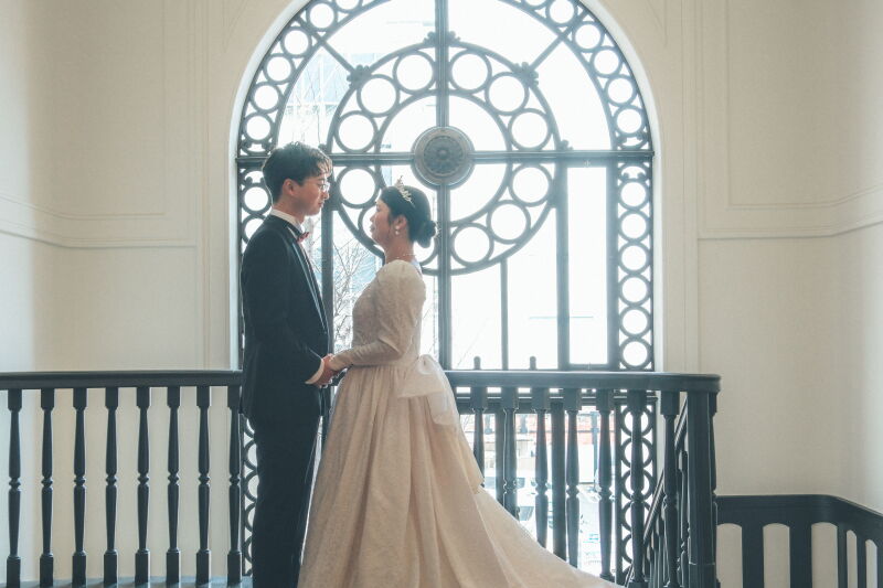 雨でも安心のロケーション撮影～開港記念会館～