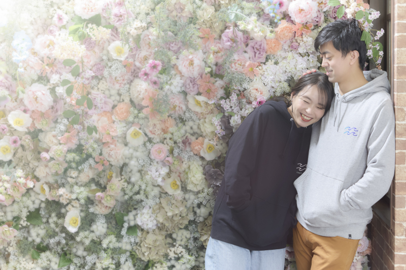 韓国フォトスタジオ◆フォトスポットツアー【お気に入りのお花屋さん】
