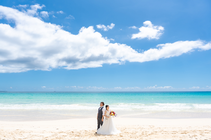 広大なロケーションを生かした＼絶景引きショット／