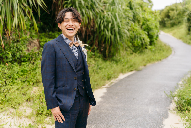 【オプション紹介】ご新郎様ヘアセット