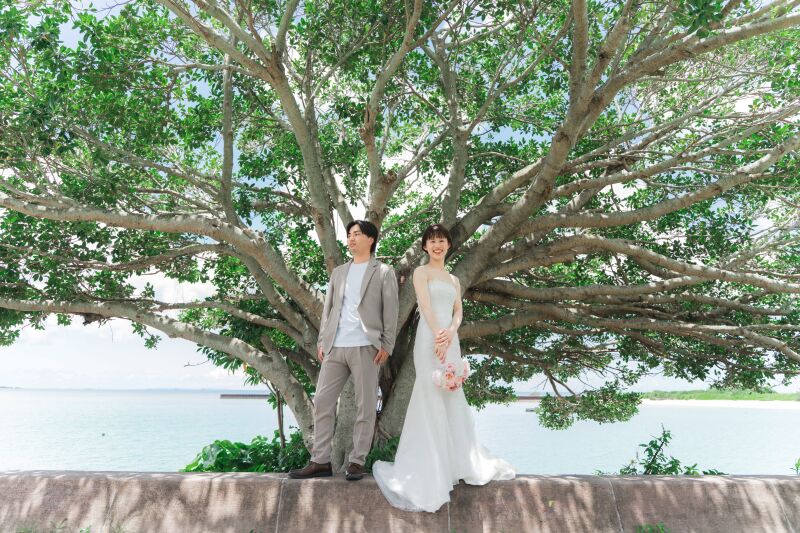 ビーチだけじゃない！沖縄の自然を満喫するフォトウェディング