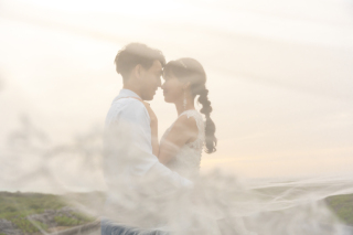 ロマンチックなお写真を