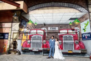 アメリカンビレッジでカラフル&お洒落なお写真を