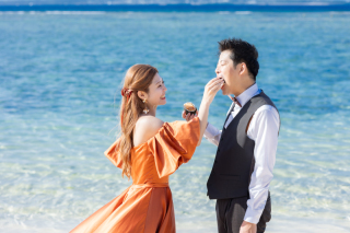 \カラードレスで叶える/リゾートフォト