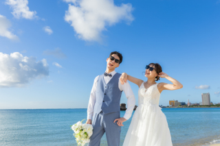 沖縄らしいサングラスショット♪