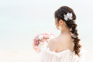 新婦様ヘアセット集