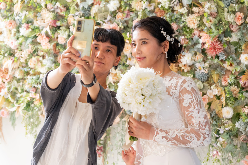 家族や友人に感謝を伝える Photo Wedding
