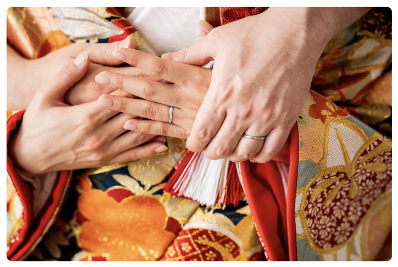 スタジオシャルマンの色打掛。あなたらしさを彩る一着を♪