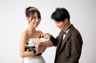 猫ちゃんと叶える“家族のかたち”ウェディングフォト!