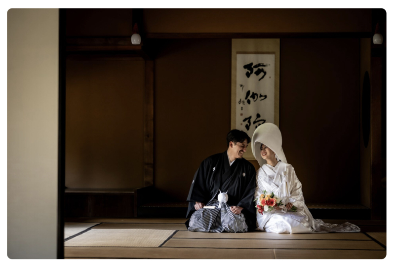 和装も洋装も「六華苑」のウェディングフォト！