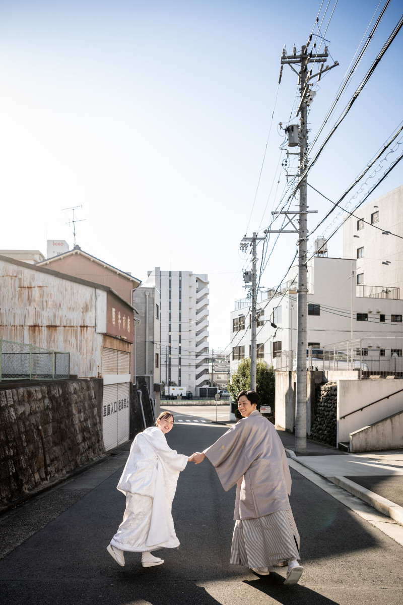 日常が特別に変わる【ストリートウェディング】