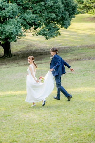 華雅苑練馬店 洋装 森林撮影