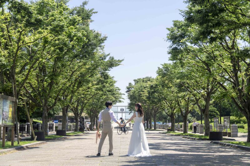 海も緑も楽しめる！葛西臨海公園での撮影♪