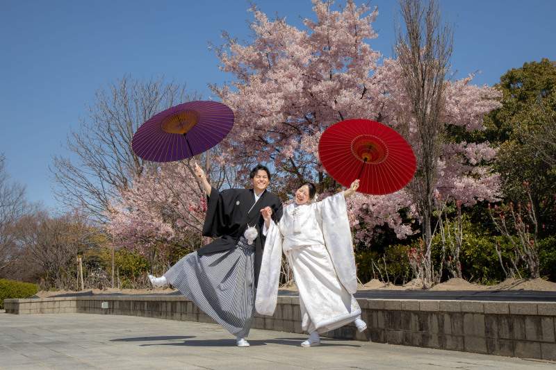 大仙公園&times;桜ロケ撮影