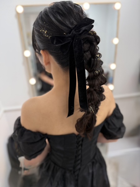 外ロケ編みおろしアレンジ特集⭐︎ヘアメイクスタイリスト\\Nagai//