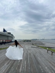 【ロケーション撮影】横浜 | 大さん橋 で、わたしらしいソロフォトロケ◎