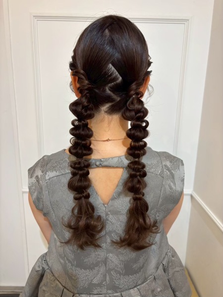 外ロケ編みおろしアレンジ特集⭐︎ヘアメイクスタイリスト\\Nagai//