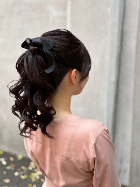 Nagaiが提案する⭐︎花嫁ポニーテールスタイル５選♬